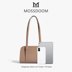 MOSSDOOM Tas Wanita Renee Bag Tas Bahu Sederhana Tas Tangan Fashion